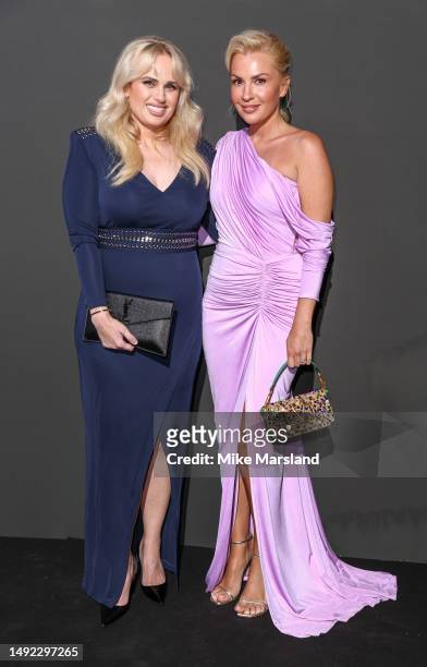 Rebel Wilson and Ramona Agruma attend the 2023 "Kering Women in Motion Award" during the 76th annual Cannes film festival on May 21, 2023 in Cannes,...