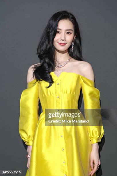 Liu Shishi attends the 2023 "Kering Women in Motion Award" during the 76th annual Cannes film festival on May 21, 2023 in Cannes, France.