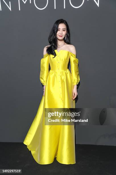 Liu Shishi attends the 2023 "Kering Women in Motion Award" during the 76th annual Cannes film festival on May 21, 2023 in Cannes, France.