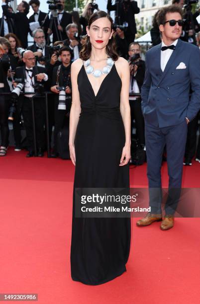 Alexa Chung attends the "Firebrand " red carpet during the 76th annual Cannes film festival at Palais des Festivals on May 21, 2023 in Cannes, France.