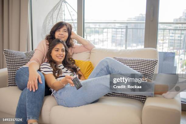 happy mother and daughter spend time together - southern european descent stock pictures, royalty-free photos & images