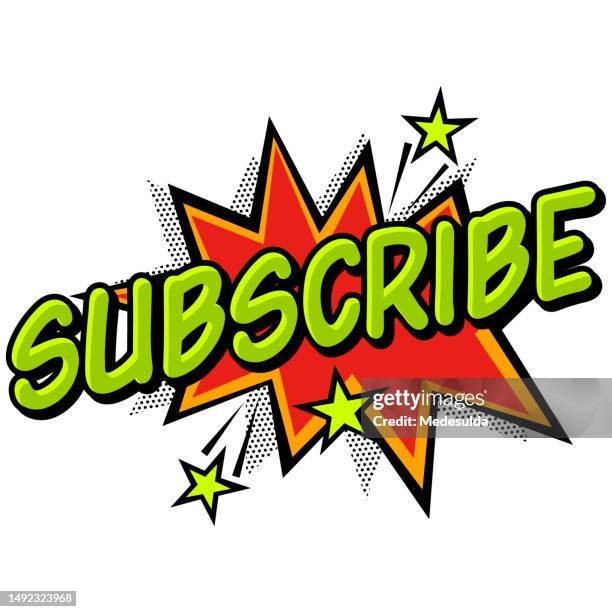 Subscribe Silly Subscribe Cartoon Photos and Premium High Res Pictures - Getty Images