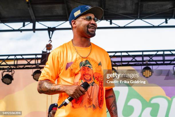 New Orleans rapper Juvenile performs during Bayou Boogaloo on May 21, 2023 in New Orleans, Louisiana.