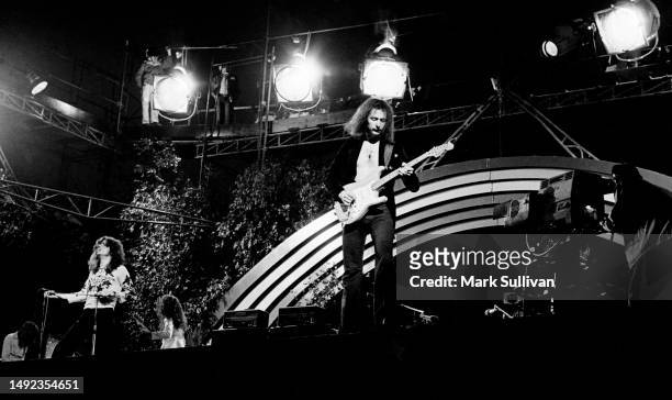 Musician/Songwriter Ritchie Blackmore performs with Deep Purple at California Jam, Ontario Motor Speedway in Ontario, CA 1974.