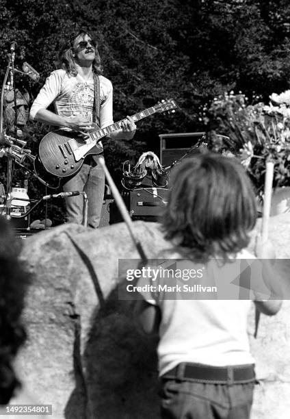 Musician/Singer/Songwriter Joe Walsh performs at the Santa Barbara Bowl, Santa Barbara, CA 1975.