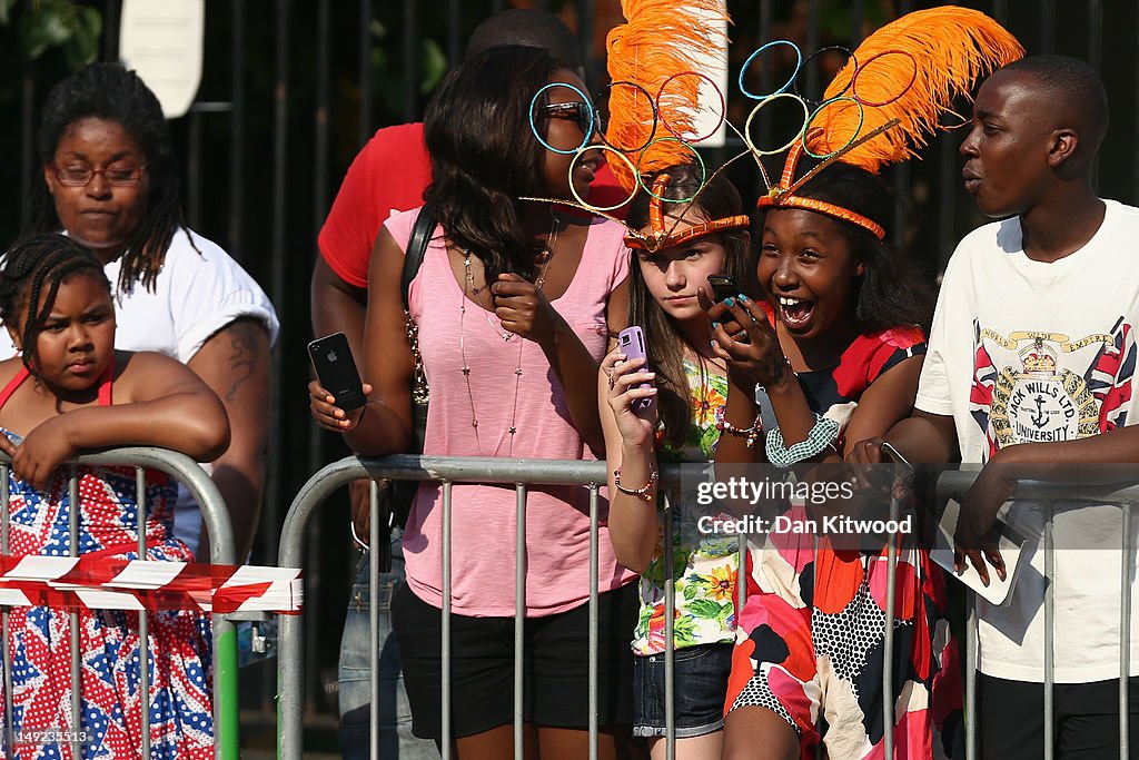 The Olympic Torch Continues Its Journey Around London