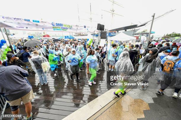 National Alliance On Mental Illness Of New York City Hosts Its Mental Health Street Fest And NAMIWalks on May 20, 2023 at Pier 17 at South Street...