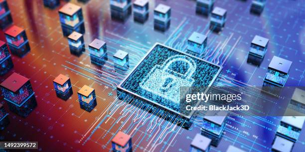 lock - segurança cibernética - conceito - código de segurança - fotografias e filmes do acervo