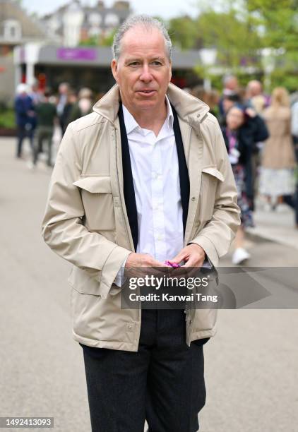 David Armstrong-Jones, 2nd Earl of Snowdon attends the 2023 Chelsea Flower Show at Royal Hospital Chelsea on May 22, 2023 in London, England.