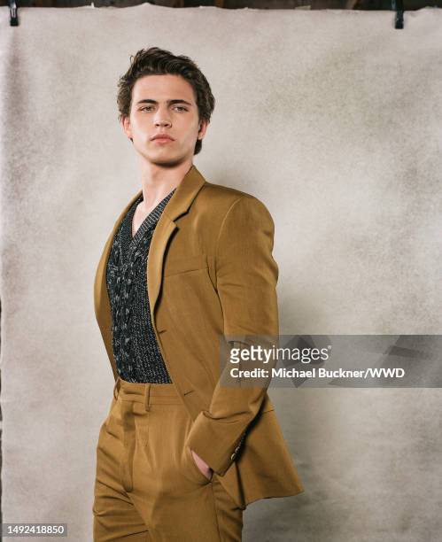 Actor Tanner Buchanan poses for a portrat on August 8, 2021 in Los Angeles, California.