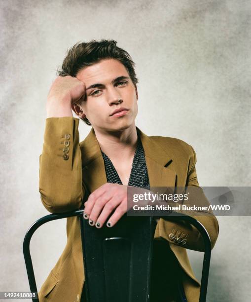 Actor Tanner Buchanan poses for a portrat on August 8, 2021 in Los Angeles, California.