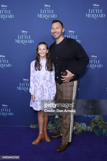 Ian Thorpe attends the Australian premiere of "The Little Mermaid" at State Theatre on May 22, 2023 in Sydney, Australia.