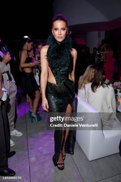 Kate Beckinsale attends the "BOSS X NAOMI - Naomi Campbell's Birthday Party" - hosted By Daniel Grieder during the 76th annual Cannes film festival...