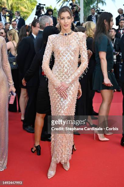 Valery Kaufman attends the "Club Zero" red carpet during the 76th annual Cannes film festival at Palais des Festivals on May 22, 2023 in Cannes,...
