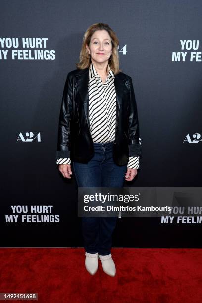 Edie Falco attends the "You Hurt My Feelings" New York Screening at DGA Theater on May 22, 2023 in New York City.