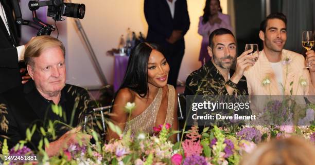 Ronald Burkle, Naomi Campbell, Mohammed Al Turki and Jon Kortajarena attend 'BOSS Loves Naomi', a special birthday event for Naomi Campbell, hosted...