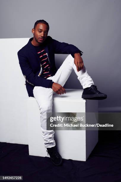 Los Angeles, CA Portrait of actor Algee Smith photographed by Michael Buckner for Deadline at Deadline Contenders on November 5, 2017 in Los Angeles,...