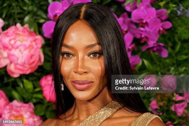Naomi Campbell attends "BOSS X NAOMI - Naomi Campbell's Birthday Party" hosted by Daniel Grieder during the 76th annual Cannes film festival at Villa...