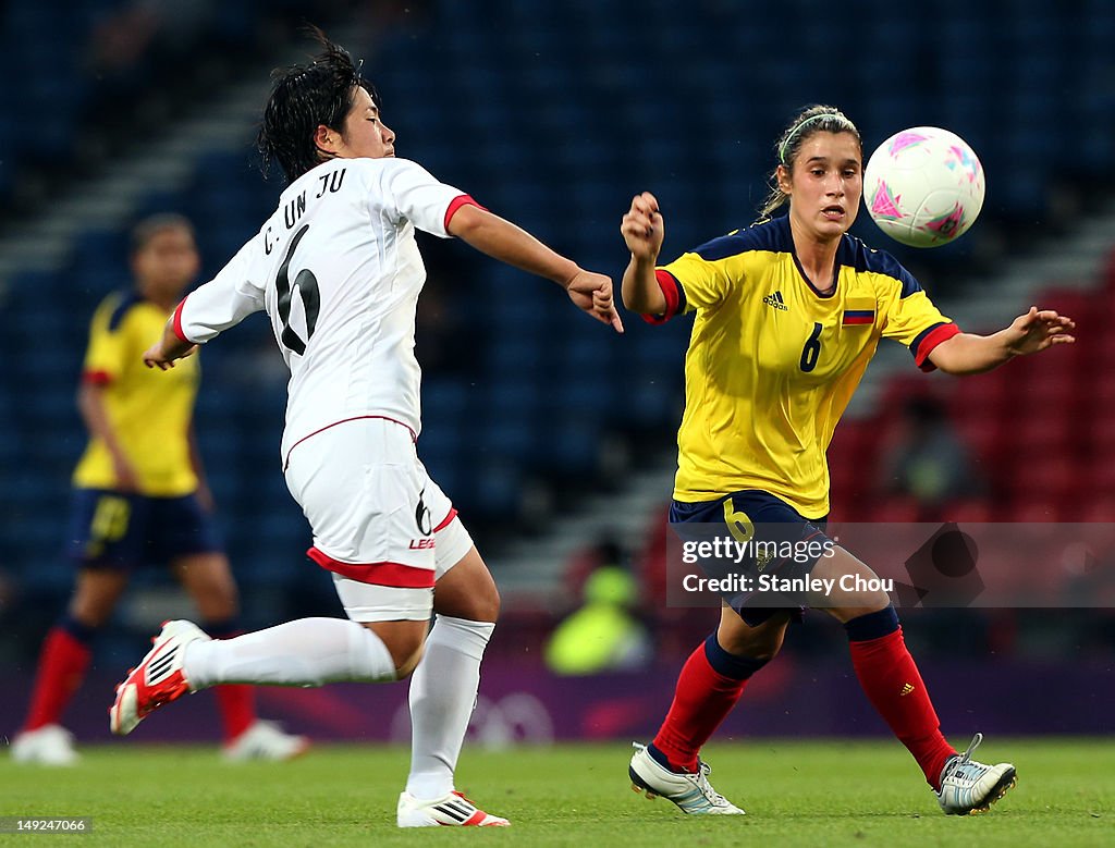 Olympics Day -2 - Women's Football - Colombia v Korea DPR