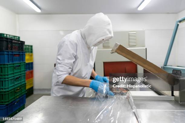 Fish Processing Packing 4,564 Fish Processing Stock Photos, High-Res Pictures, and Images ...