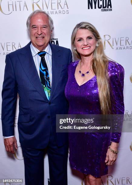 Stewart F. Lane and Bonnie Comley attend the BroadwayHD Receives The Chita Rivera Ambassador For The Arts Awardat NYU Skirball Center on May 22, 2023...