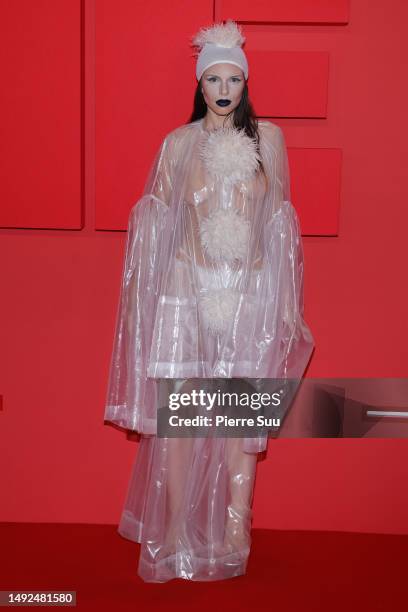 Julia Fox attends "The Idol" Premiere Afterparty at the 76th annual Cannes film festival at Palm Beach on May 22, 2023 in Cannes, France.