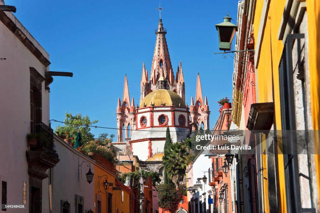 San miguel arcangel church from aldama street