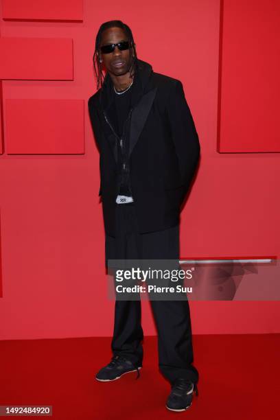 Travis Scott attends "The Idol" Premiere Afterparty at the 76th annual Cannes film festival at Palm Beach on May 22, 2023 in Cannes, France.