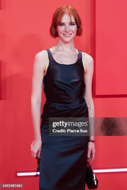 Hari Nef attends "The Idol" Premiere Afterparty at the 76th annual Cannes film festival at Palm Beach on May 22, 2023 in Cannes, France.