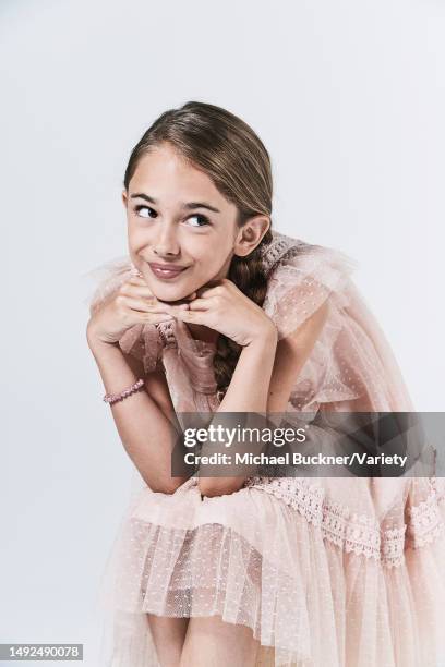 Actress Julia Butters from 'Once Upon A Time In Hollywood' poses for a portrait at PMC Studios on July 9, 2019 in Los Angeles, California.