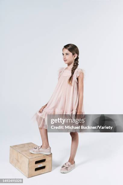 Actress Julia Butters from 'Once Upon A Time In Hollywood' poses for a portrait at PMC Studios on July 9, 2019 in Los Angeles, California.