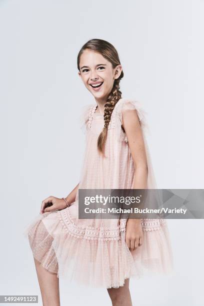 Actress Julia Butters from 'Once Upon A Time In Hollywood' poses for a portrait at PMC Studios on July 9, 2019 in Los Angeles, California.