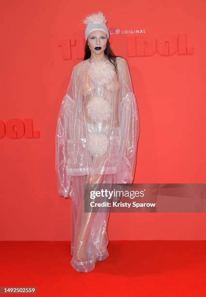 Julia Fox attends "The Idol" Premiere Afterparty at the 76th annual Cannes film festival at Palm Beach on May 22, 2023 in Cannes, France.