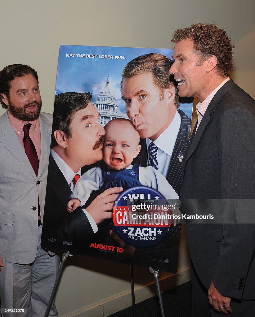 "The Campaign" New York Premiere - Inside Arrivals