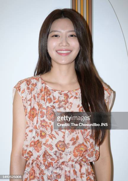 South Korean actress and member of Girl's Generation SooYoung attends the Loro Piana's pop up store opening event at Shinsegae Department Store...