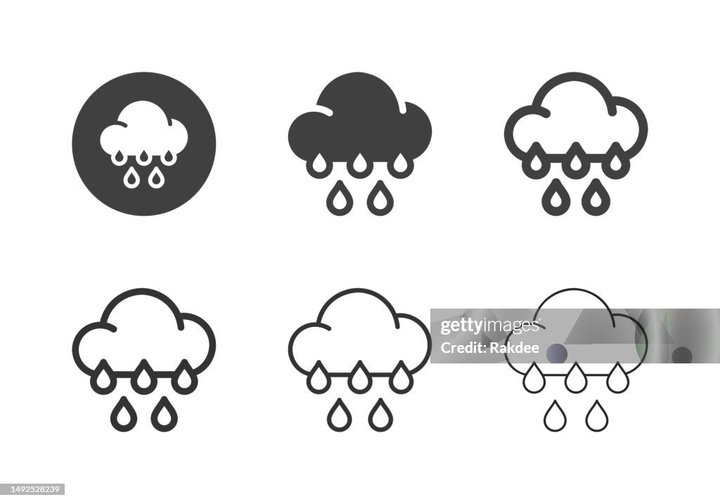 Raining Icons - Multi Series