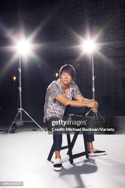 Actor Sung Kang poses for a portrait at Stage 20 on Universal Studios Lot on June 12, 2021 in Los Angeles, California.