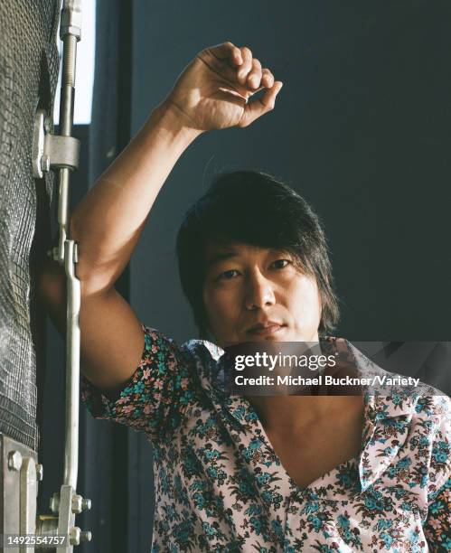 Actor Sung Kang poses for a portrait at Stage 20 on Universal Studios Lot on June 12, 2021 in Los Angeles, California.