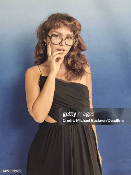 Mercedes Kilmer poses for a portrait at the Deadline Studio at the Cannes Film Festival in Cannes, Frances on July 7, 2021.