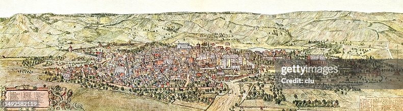 Stuttgart general view 1592 Stuttgart general view 1592