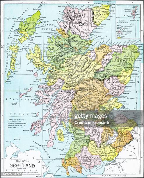 Scotland Map Java 1,597 Political Map Of Scotland Stock Photos, High-Res Pictures, and ...
