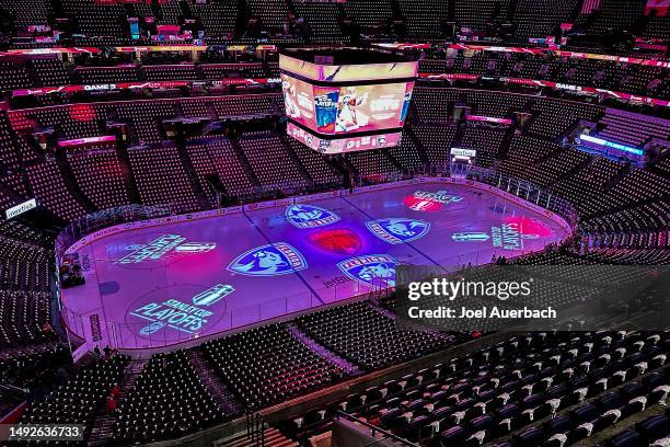 General view of the FLA Live Arena prior to Game Three of the Eastern Conference Final between the Carolina Hurricanes and the Florida Panthers on...