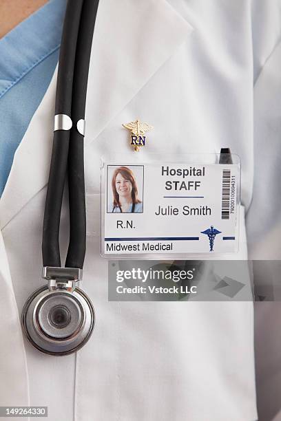 Doctor. Side Tag Name Tag Pin Photos and Premium High Res Pictures - Getty Images
