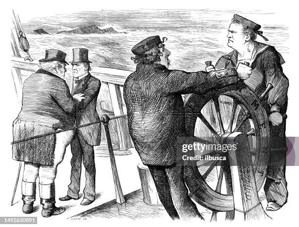 Cartoon Dutch Rudder 44 Ship Rudder Cartoon High Res Illustrations - Getty Images