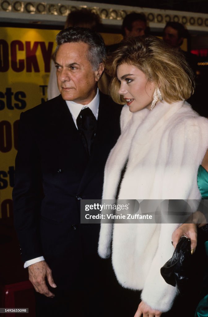 Curtis Rizziello Tony Curtis and Jill Vandenberg Curtis attend an event, United... News ...