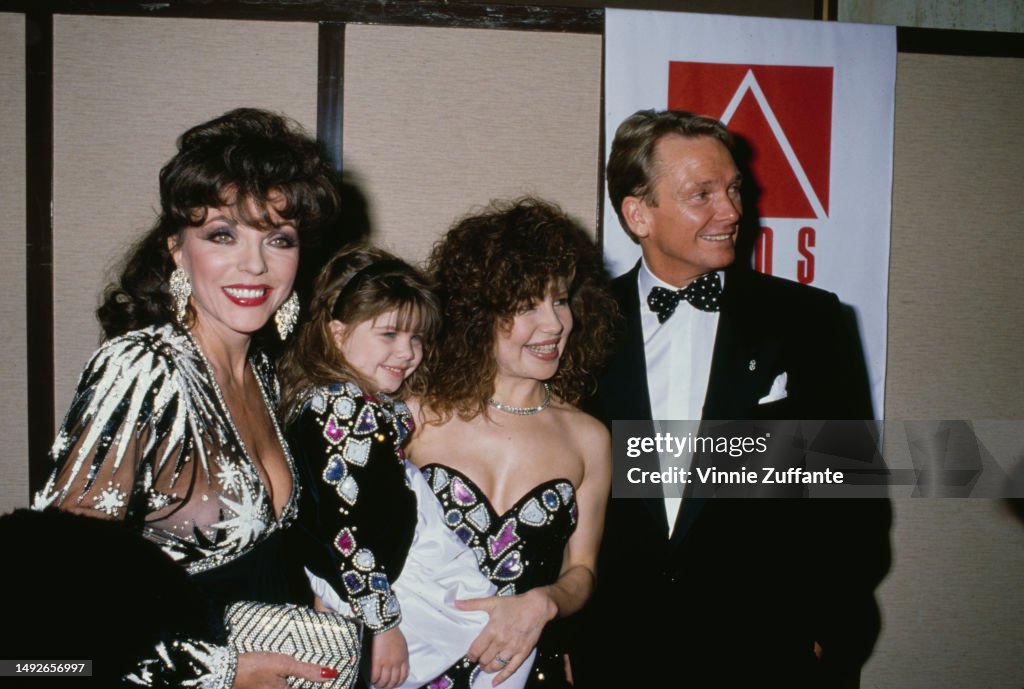 Joan Collins and Bob Mackie attend the 3rd Annual California Fashion