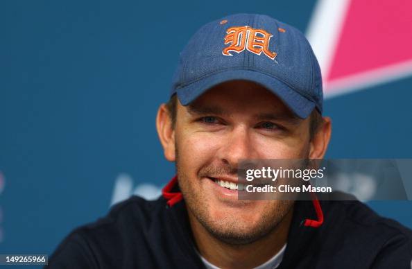 Zach Riley Zach Railey of the USA talks to the media during a Team USA press ...