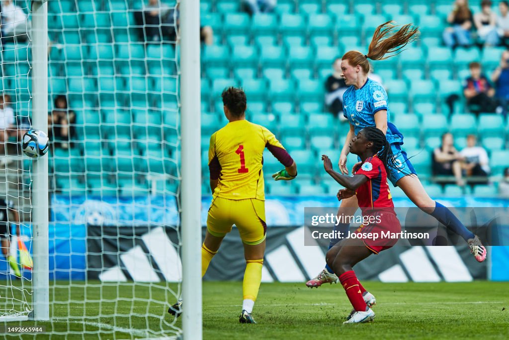 Spain v England - Semi-final: UEFA Women's European Under-17 Championship 2022/23