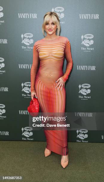 Ashley Roberts attends a party hosted by Vanity Fair and The Newt to celebrate the RHS Chelsea Flower Show on May 23, 2023 in London, England.