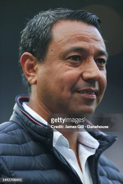 Nolberto Solano, former Newcastle United, during the Premier League match between Newcastle United and Leicester City at St. James Park on May 22,...